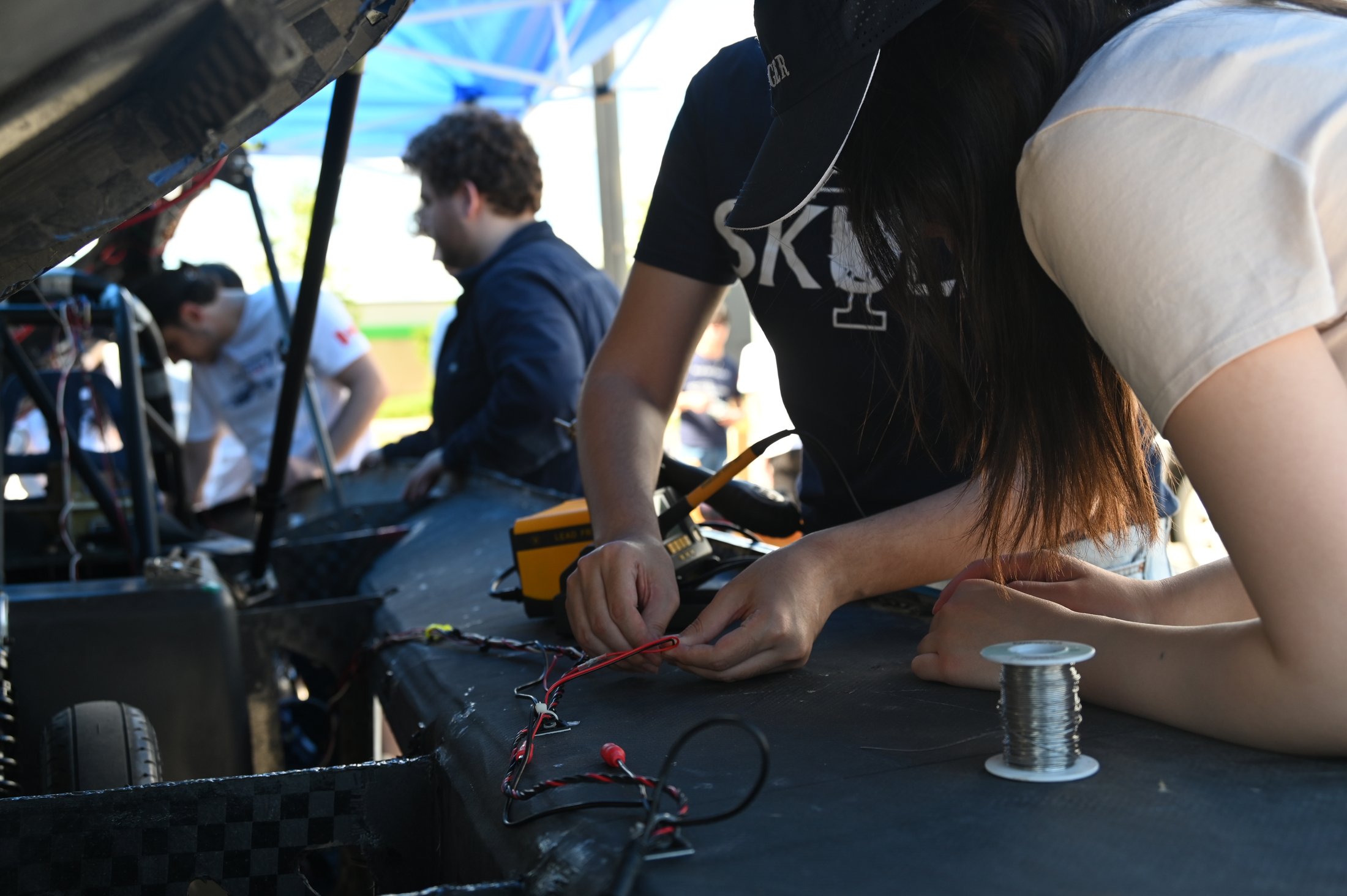 Blue Sky Solar Racing electrical work