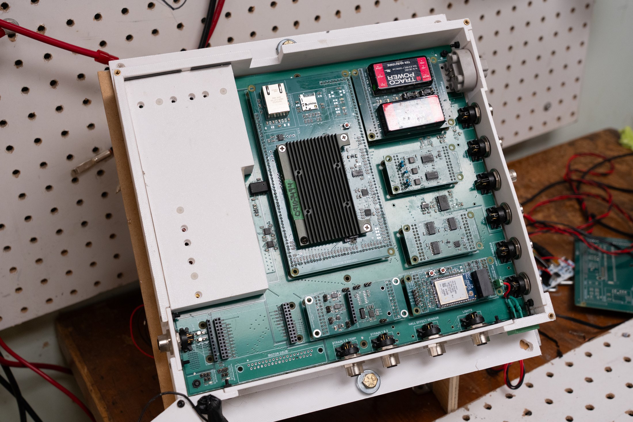 Blue Sky Solar Racing electronics